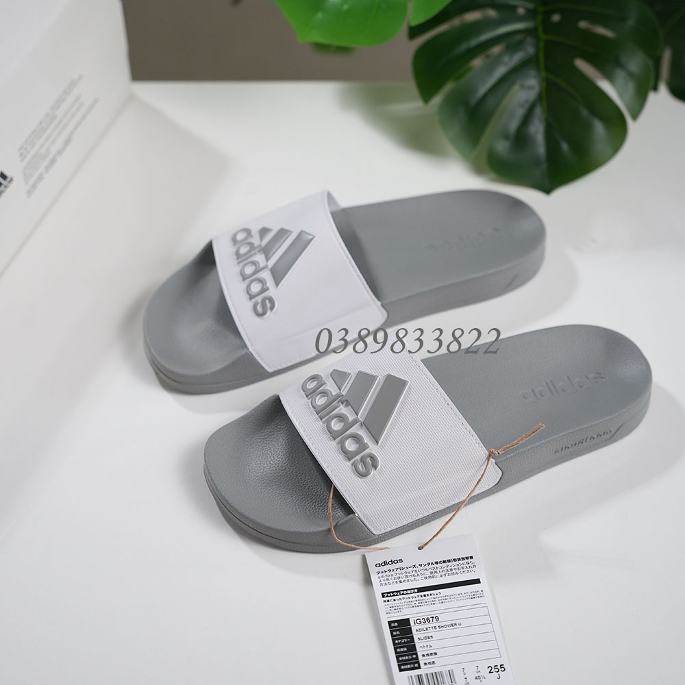 ảnh 2 Dép adidas chính hãng ADILETTE IG3679 - Xám