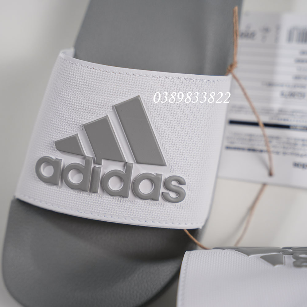 chi tiết quai Dép adidas chính hãng ADILETTE IG3679 - Xám