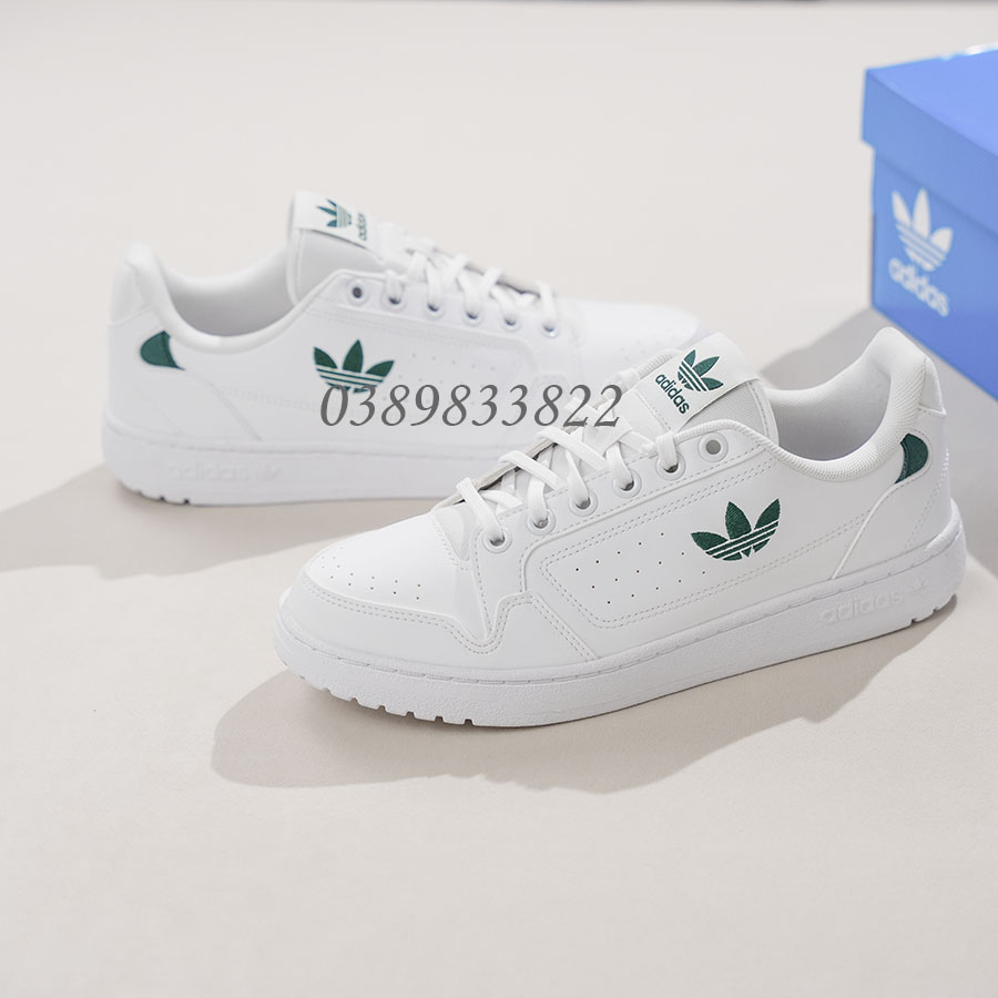 Adidas neo xanh lá sale