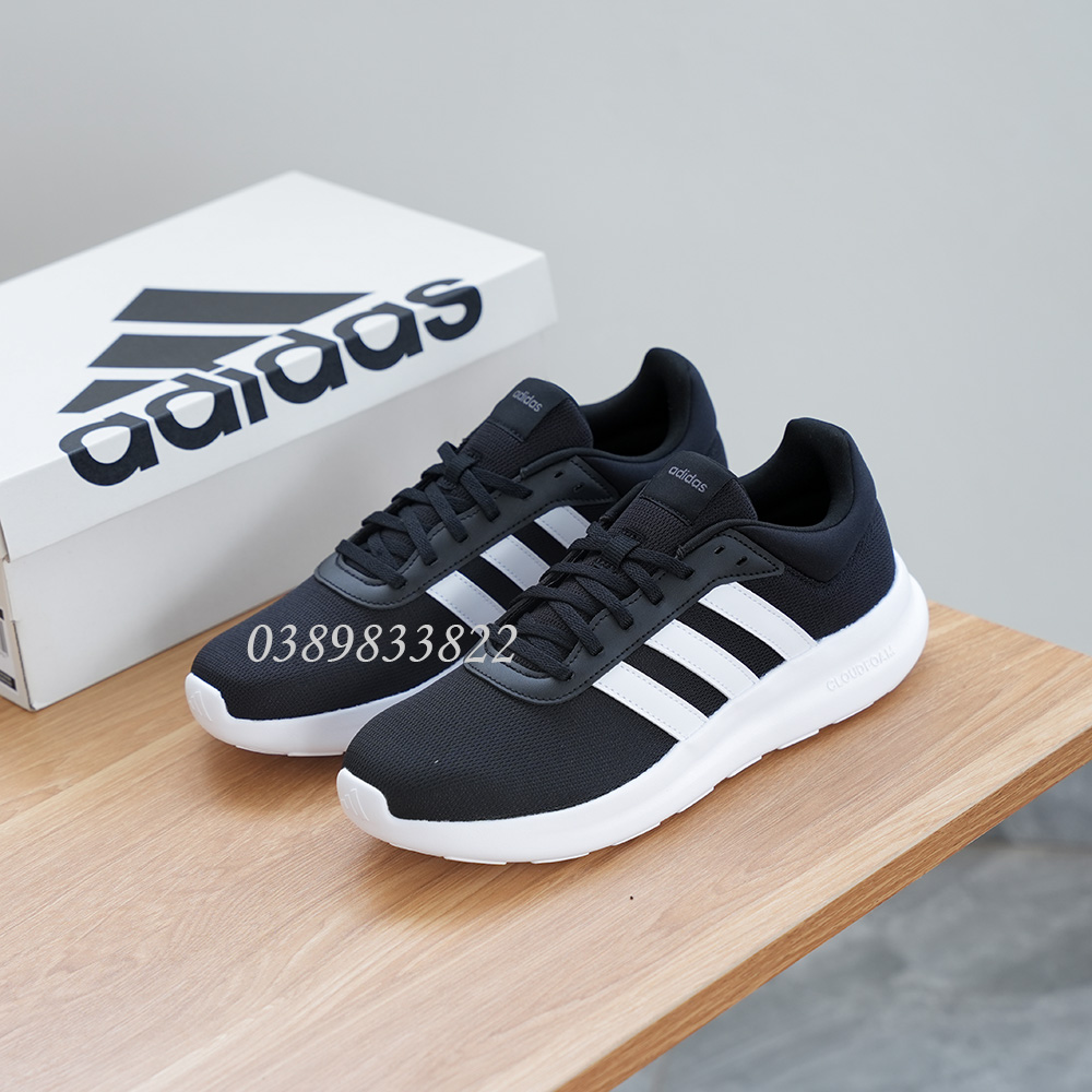 2 Giày adidas lite racer 4.0 IE6133 đen