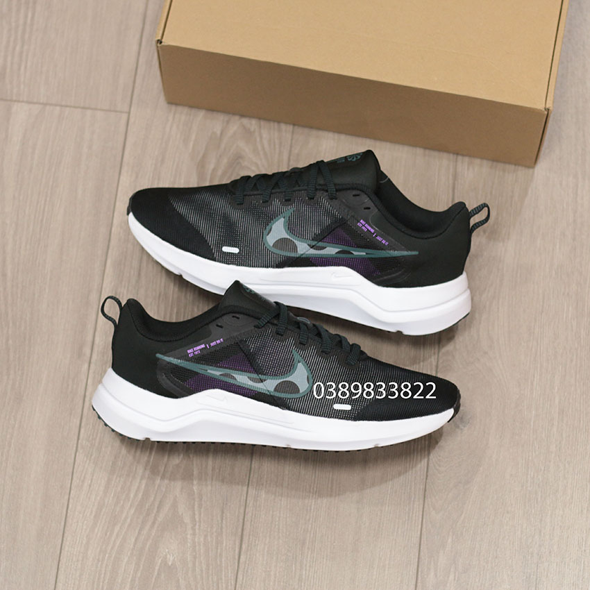 Giày Nike Downshifter 12 DD9293 010 đen Nike authentic Giày
