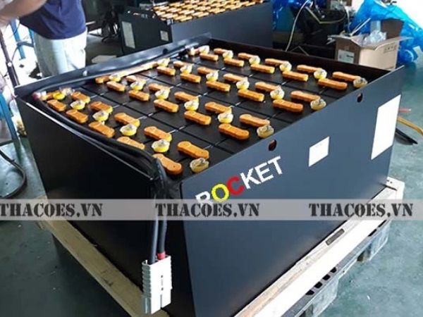 Ứng dụng của bình điện xe nâng Rocket Hàn Quốc
