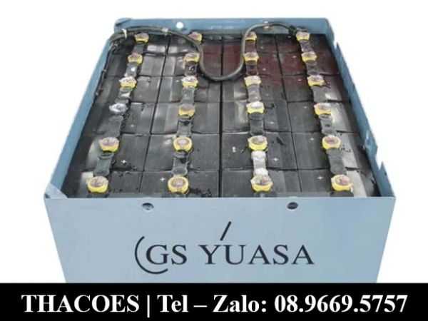 Bình điện xe nâng GS YUASA tại THACOES