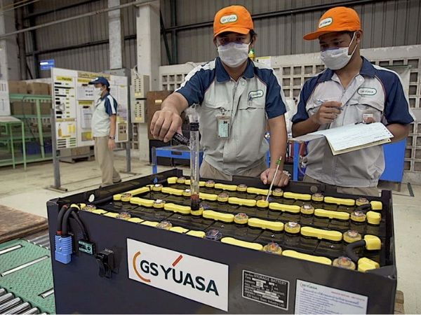 Tổng quan về ắc quy xe nâng GS YUASA