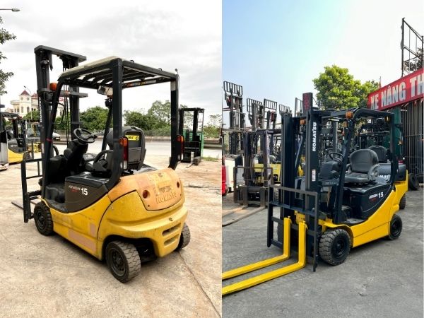 Kinh nghiệm chọn mua xe nâng Komatsu cũ theo đời xe