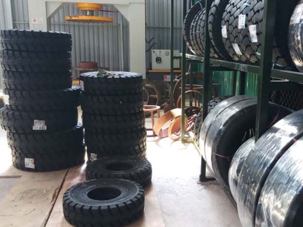 Bánh xe nâng (PU, bánh tải)