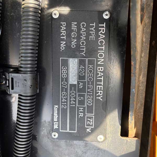 KOMATSU 3 TẤN ĐIỆN FE30-1-304545