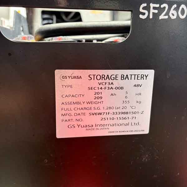 NICHIYU FBR12-E80-300SF-125E-00016 (2015)