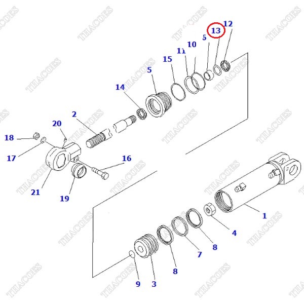 Căn đệm 3EB-64-22960 (Kit K17)