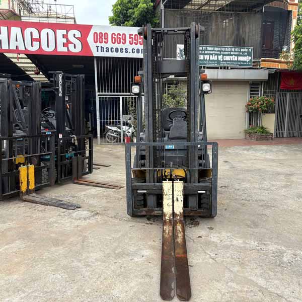 XE NÂNG CŨ 2.5 TẤN KOMATSU ĐIỆN (Bình GS 2024)