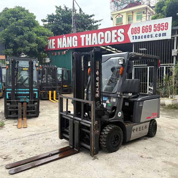 XE NÂNG CŨ TCM 2.5 TẤN (Xe 2003. Bình GS 2020) FB25-17-81M-00453