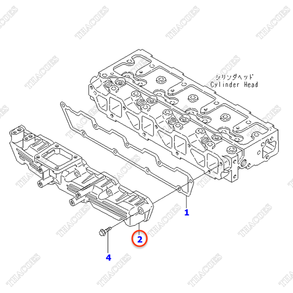 Hộp gom gió nạp YM129900-12100