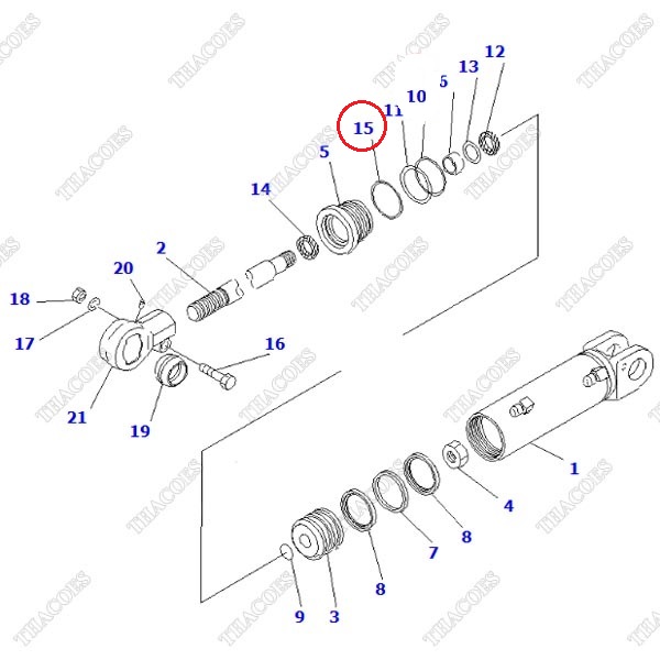 Vòng đệm Oring 07000-12060, 07000-02060 (Kit K17)