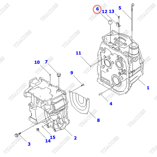 Lọc thông hơi hộp số 07030-00252