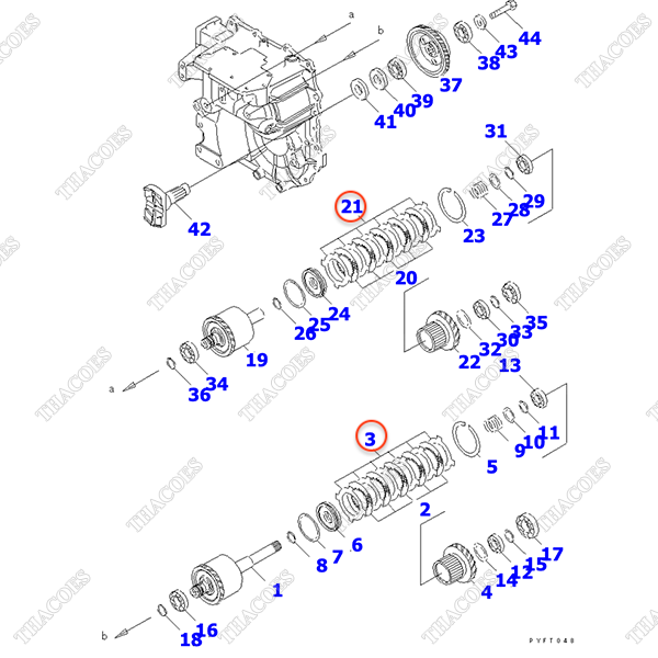 Đĩa thép 3EA-15-11180 (Tổng 14 cái)
