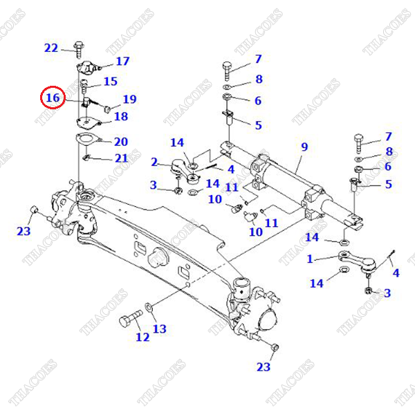 Cảm biến góc lái 3EB-24-51311