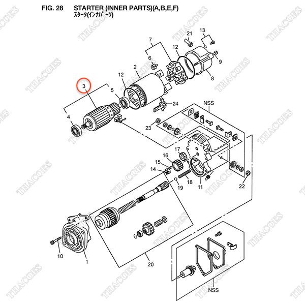 Rotor đề Z-8-97112-869-0 (Std)