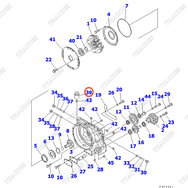 Lọc dầu hộp số tinh 30C-13-11520