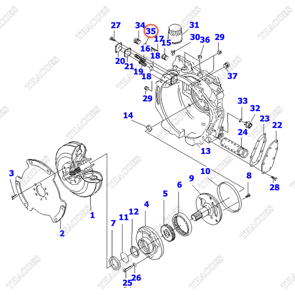 (AT) Oring 30B-13-11440 (K21)
