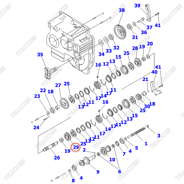Bánh răng số 2 3EB-14-53250