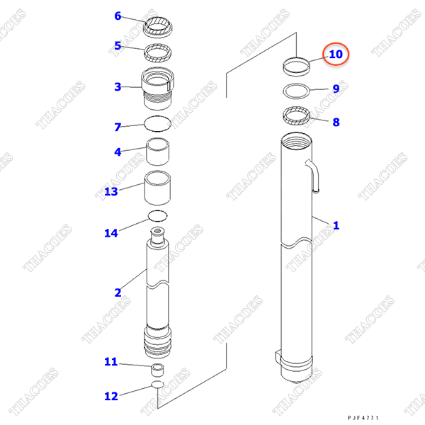 (4m-6m) Bạc dẫn hướng 30B-63-11190