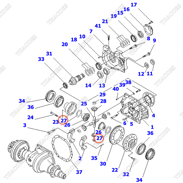 Căn đệm 34B-21-12141; 3FE-21-15340