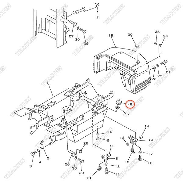 Nắp bình dầu diesel 3EA-05-11170