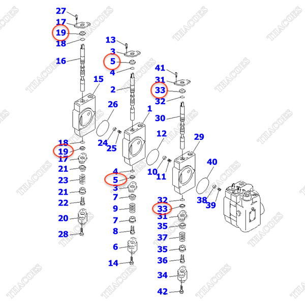 Phớt bụi KB21011-32801; 54060-16150; 30A-61-11160