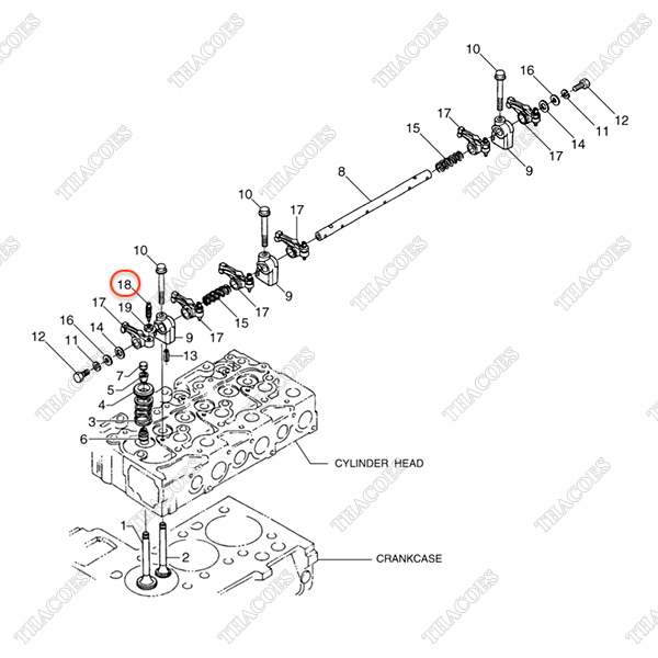 Vít chỉnh cò BN-15521-14230 (6 cái)