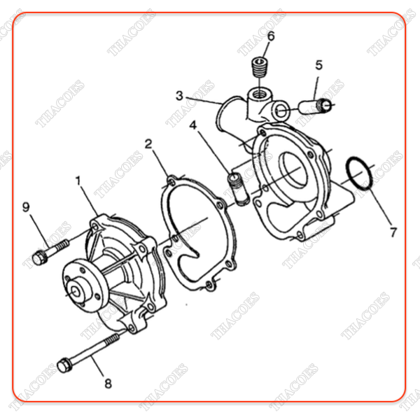 Bơm nước động cơ BN-1C010-73030