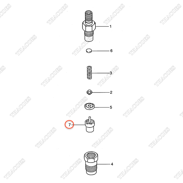 Đầu kim phun AG-34661-02000