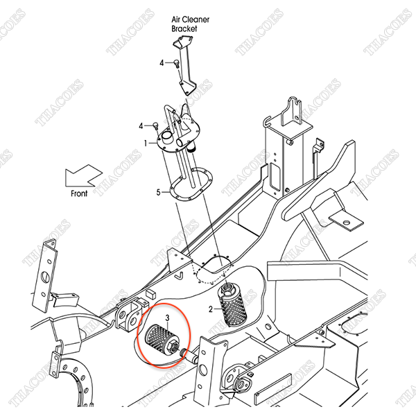 (Seri 1-166) Lọc dầu thuỷ lực hút 216G7-52051