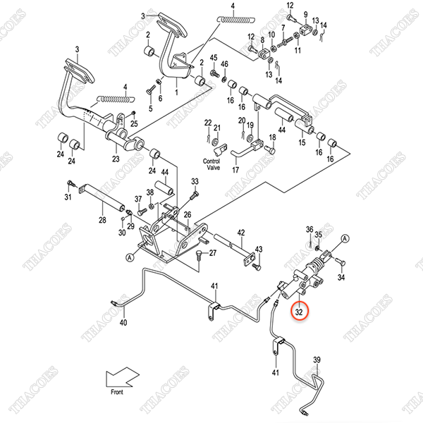 Xi lanh tổng phanh 235H5-40201