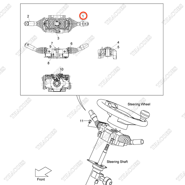 Công tắc đèn 280C2-42331