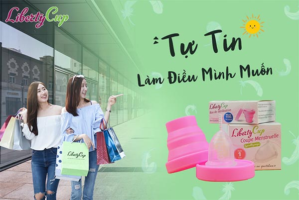 Cốc nguyệt san với cảm giác thoải mái, tự tin và tiết kiệm giúp phái đẹp tự tin làm điều mình muốn