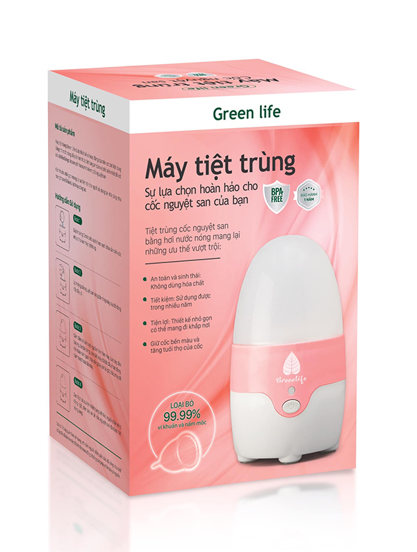 Máy tiệt trùng Green Life - công nghệ tiệt trùng an toàn, hiệu quả, tiết kiệm