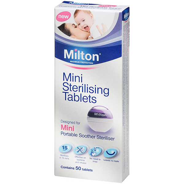 Viên tiệt trùng Milton tiết kiệm, an toàn, hiệu quả