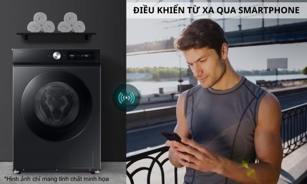 Đánh giá chi tiết máy giặt sấy Samsung inverter WD12DB7B85GBSV 12kg
