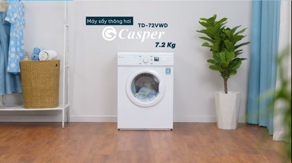 Đánh giá máy sấy quần áo Casper TD-72VWD – Sự lựa chọn đáng cân nhắc
