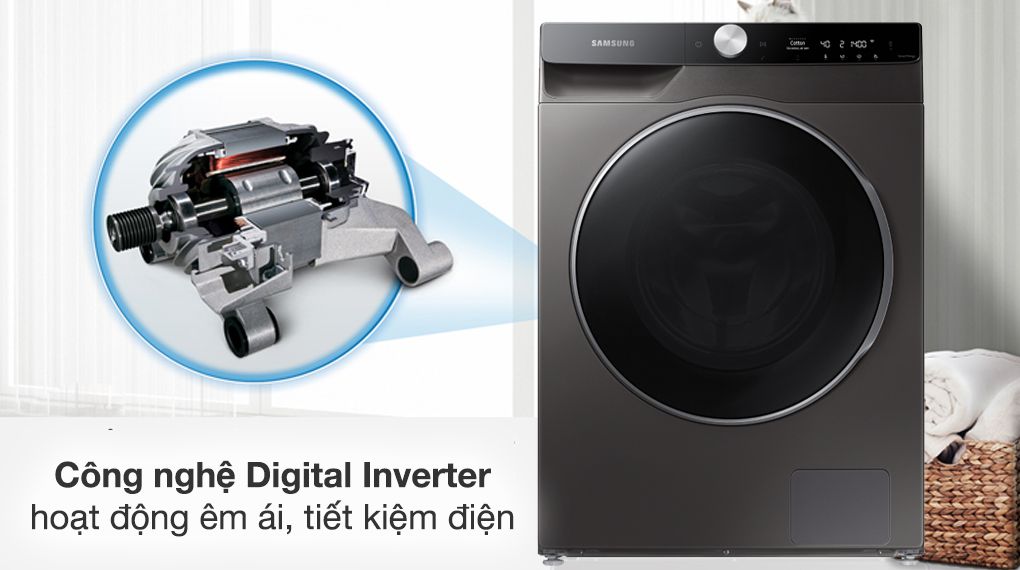 Những lý do không nên bỏ qua máy giặt sấy Samsung WD12TP34DSX/SV 12kg
