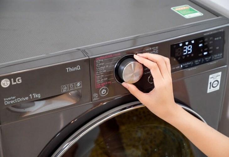Nguyên nhân máy giặt LG không chọn được chế độ giặt và cách khắc phục