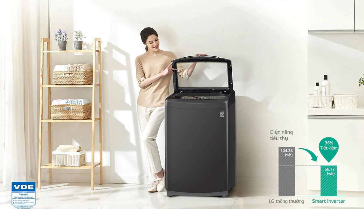 Có nên mua máy giặt LG Inverter T2351VSAB 11.5Kg không?