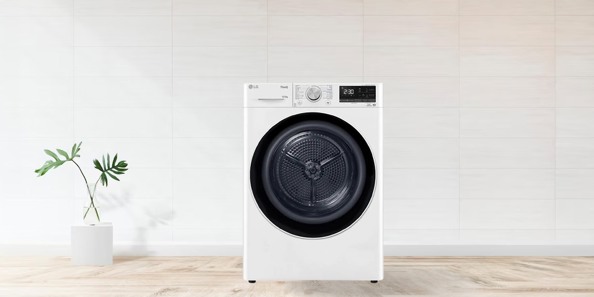 3 lý do giúp bạn yên tâm hơn khi lựa chọn máy sấy quần áo LG DVHP50W