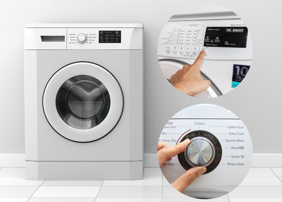 Cách sử dụng máy giặt cửa trước chi tiết, tiết kiệm điện nhất