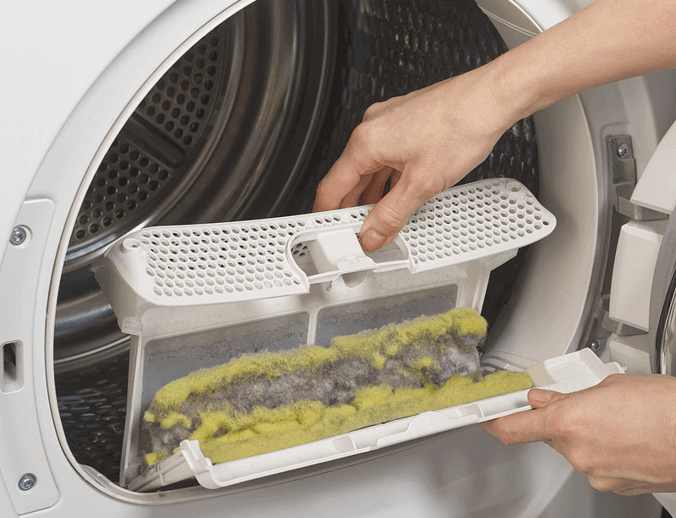 Cách vệ sinh máy sấy quần áo sạch, đơn giản nhất