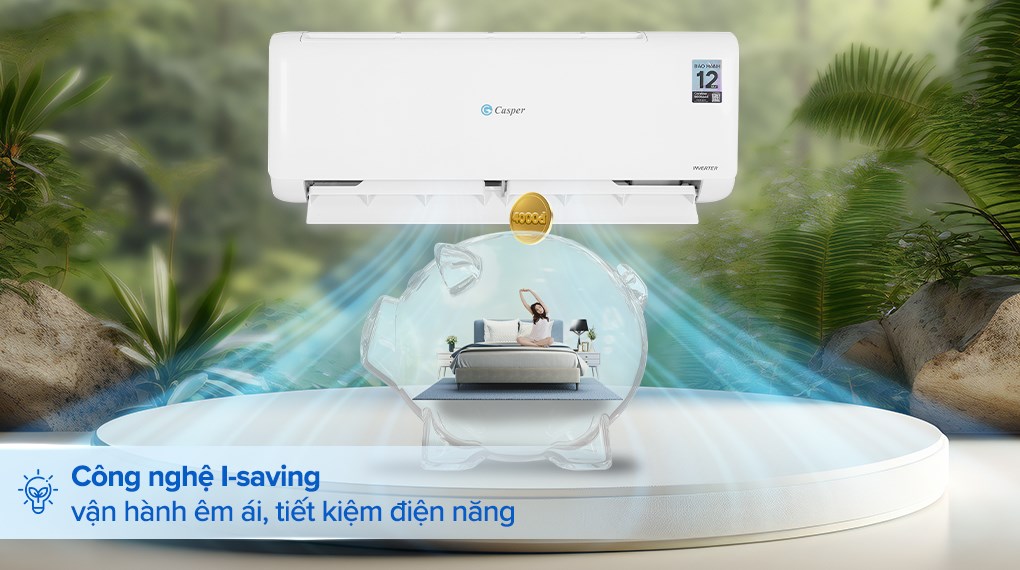 Review điều hòa Casper 9000btu TC-09IS36: Hiệu quả tiết kiệm điện, làm mát