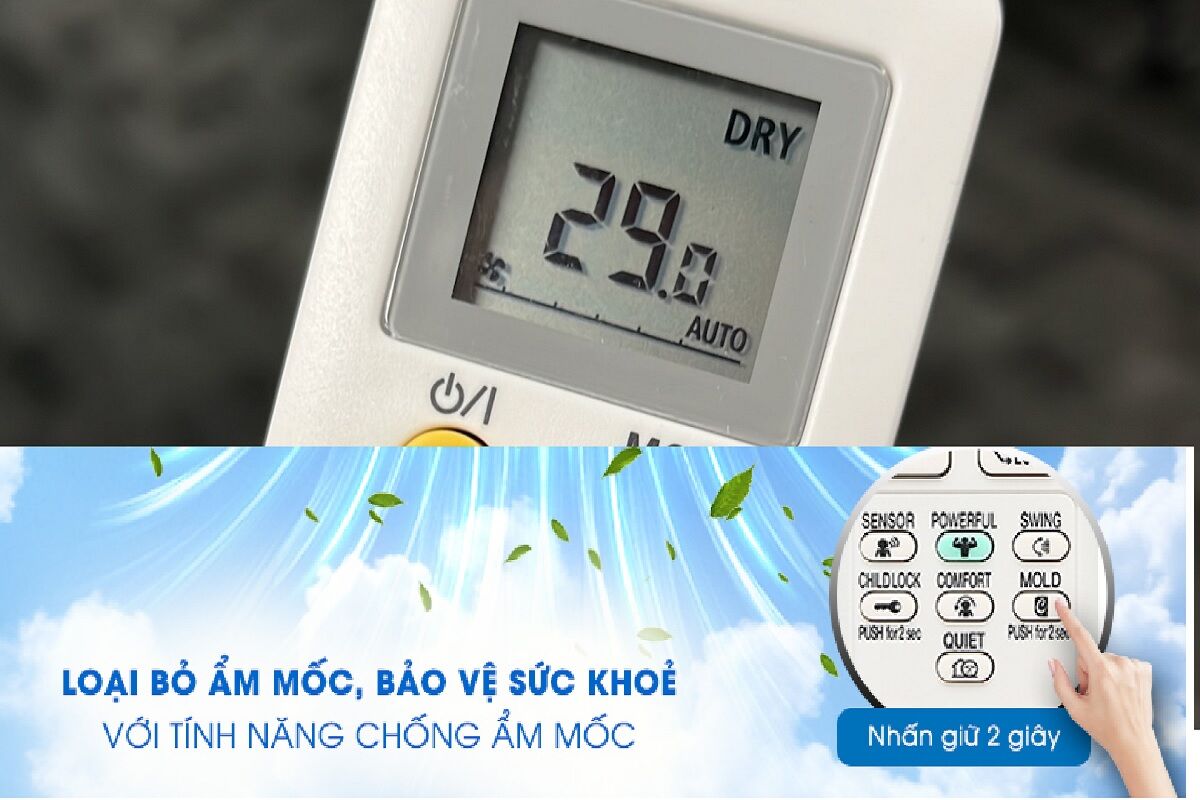 Chế độ hút ẩm điều hòa Funiki: Tất tật những điều cần biết