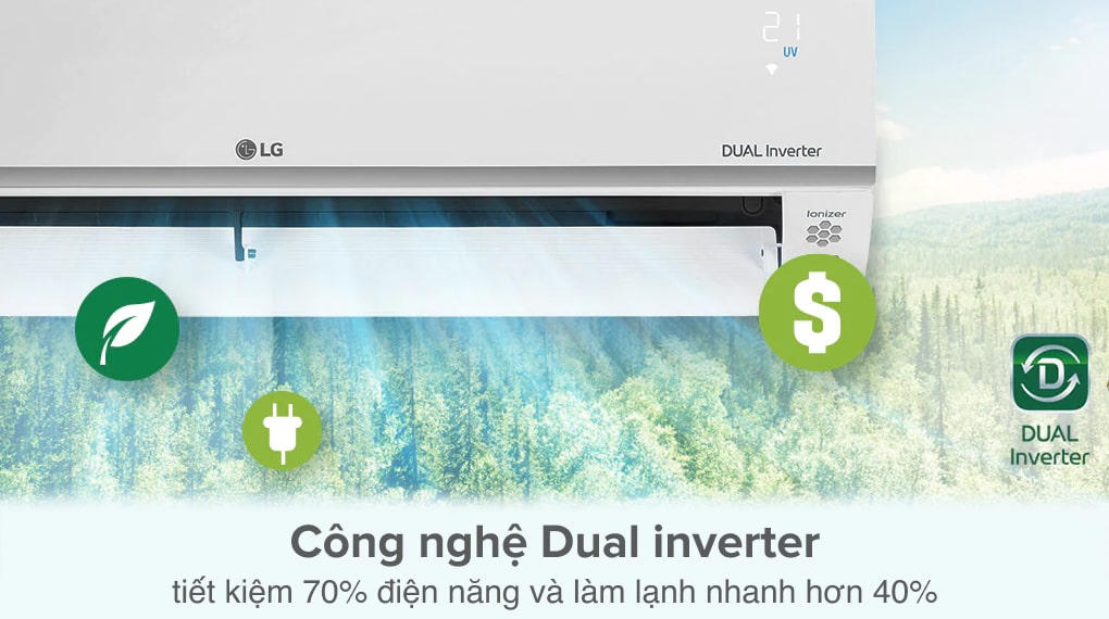 Những trải nghiệm tuyệt vời cùng điều hòa LG B24END1