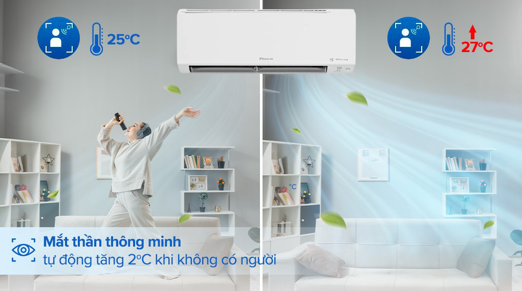 Lý do nên mua điều hòa Daikin 2 chiều FTHF25XVMV