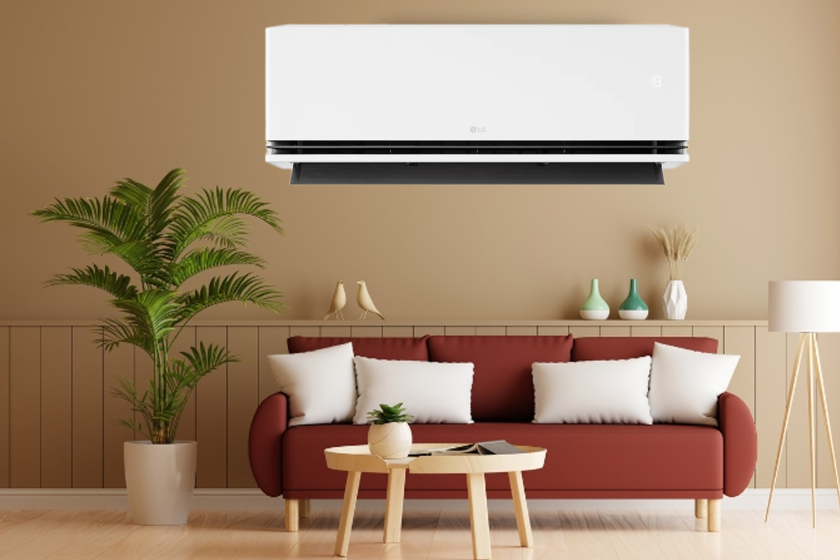 Phòng 25m2 không thể bỏ qua điều hòa LG 18000btu IDH18M1